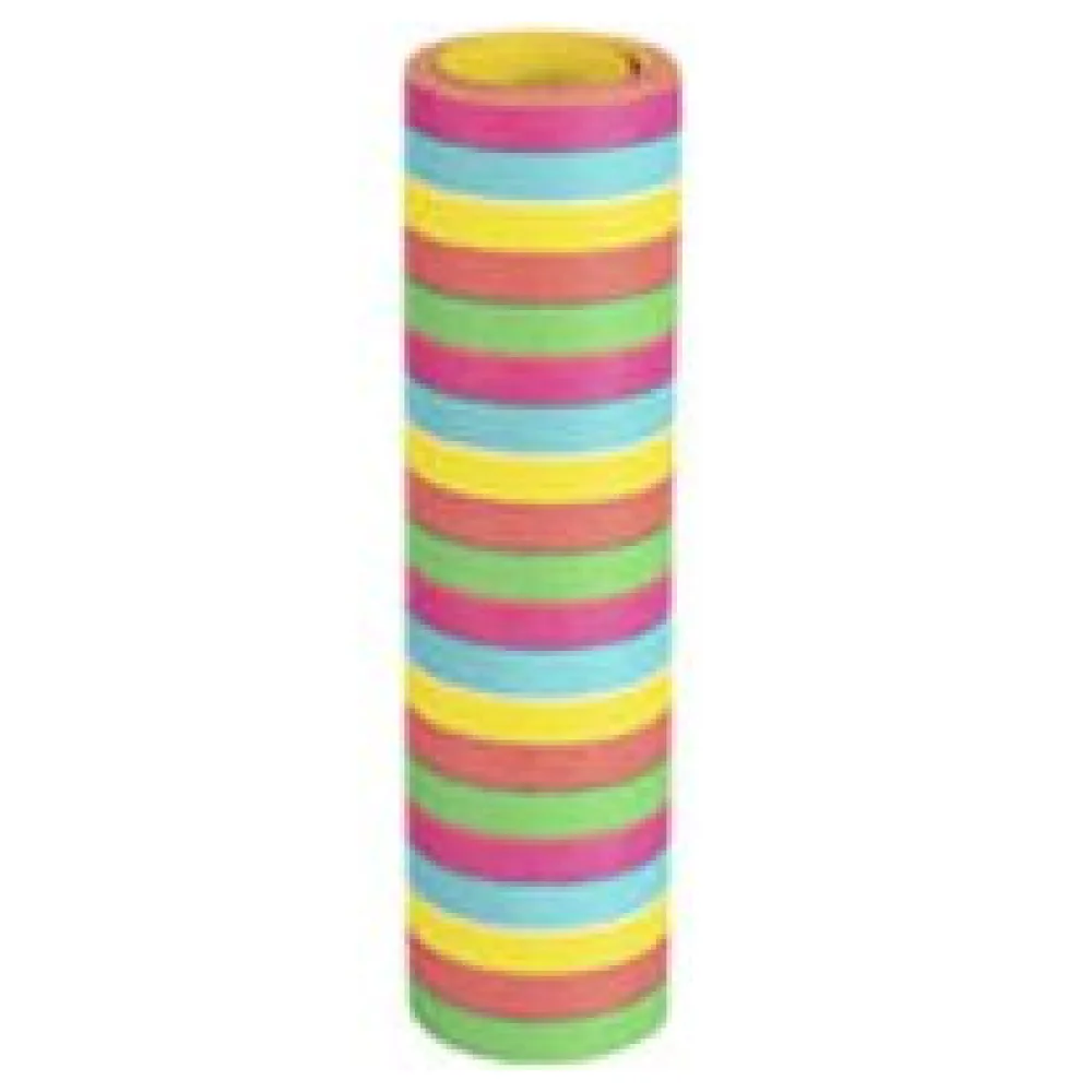 Luftschlangen aus Papier bunt schwer entflammbar 4m, 20 Stk. – Bild 3