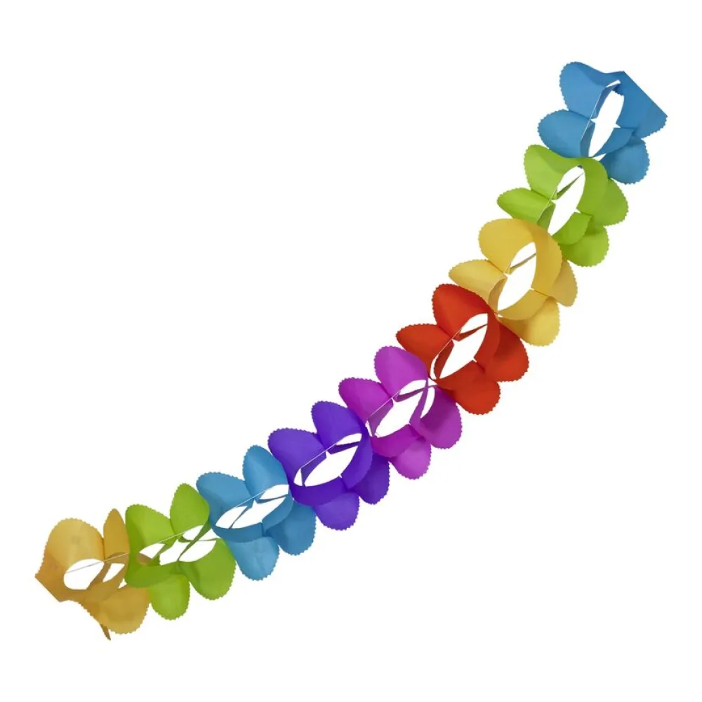 Girlande "Farbenspiel" aus Papier schwer entflammbar O16.5cm 3.6m, 1 Stk. – Bild 2