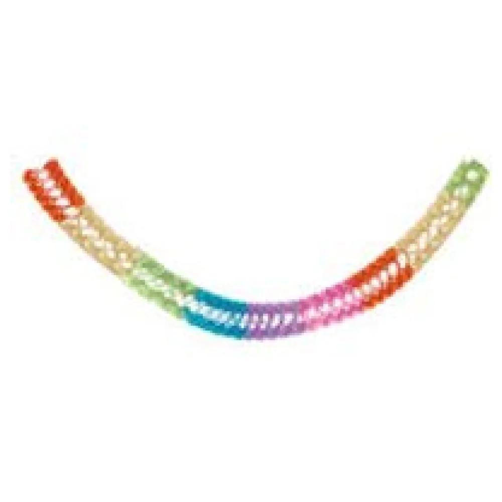 Girlande "Farbenspiel" aus Papier schwer entflammbar O17cm 10m, 1 Stk. – Bild 3