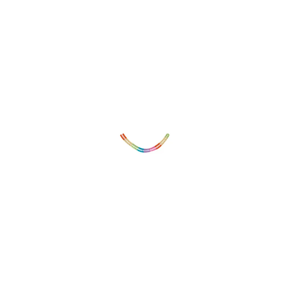 Girlande "Farbenspiel" aus Papier schwer entflammbar O17cm 10m, 1 Stk.