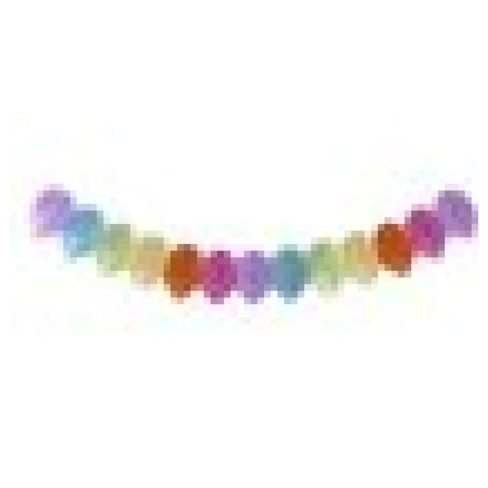 Ballon-Girlande "Farbenspiel" aus Papier schwer entflammbar 18x13.3cm 7.2m, 1 Stk. – Bild 4