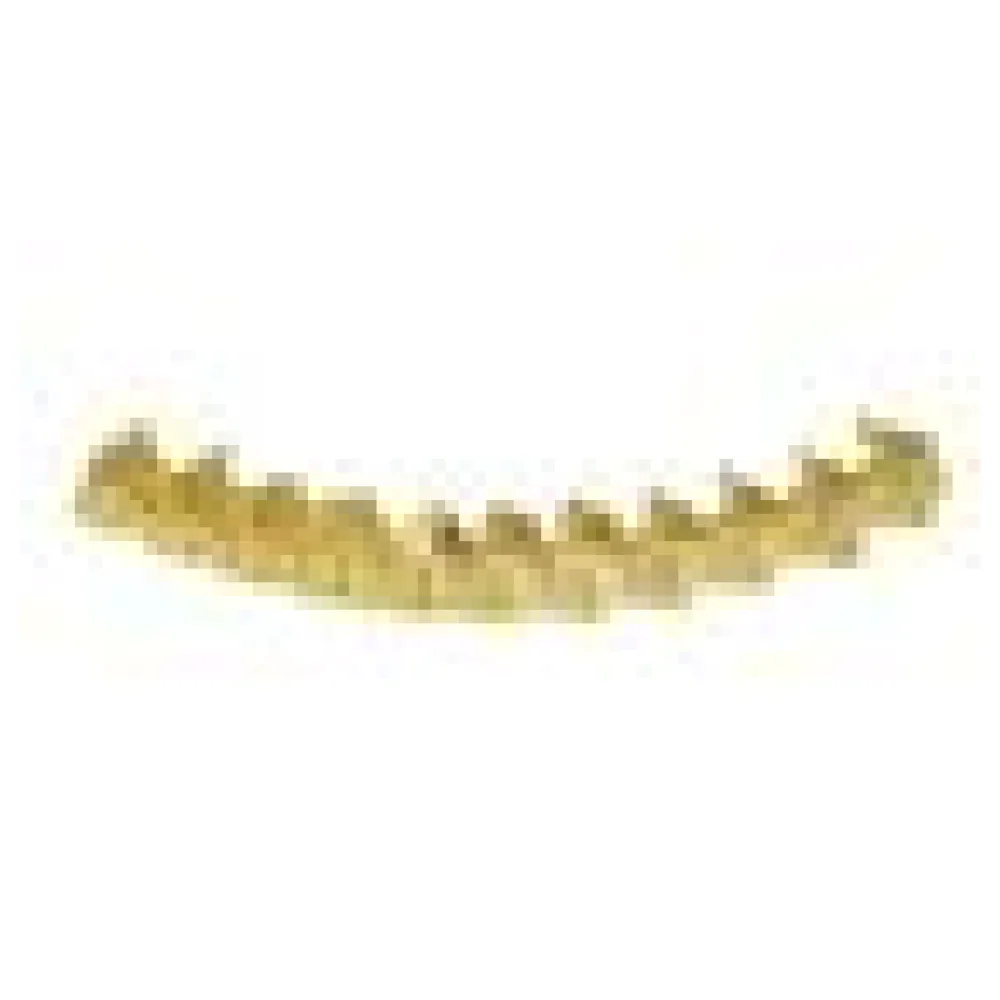Girlande aus Papier schwer entflammbar gold 16x10.5cm 3.6m, 1 Stk. – Bild 4