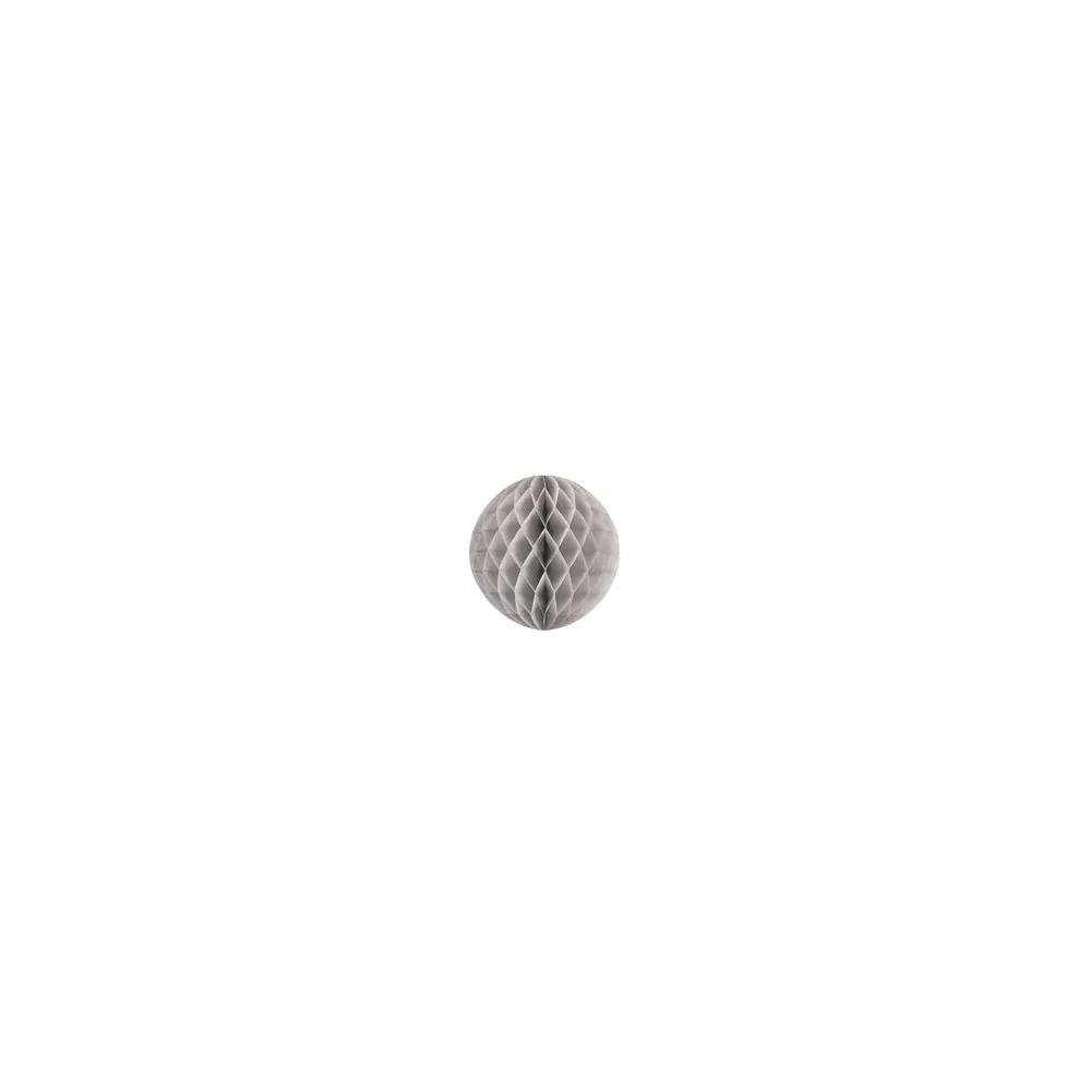 Wabenball aus Papier schwer entflammbar silber O35cm, 1 Stk.