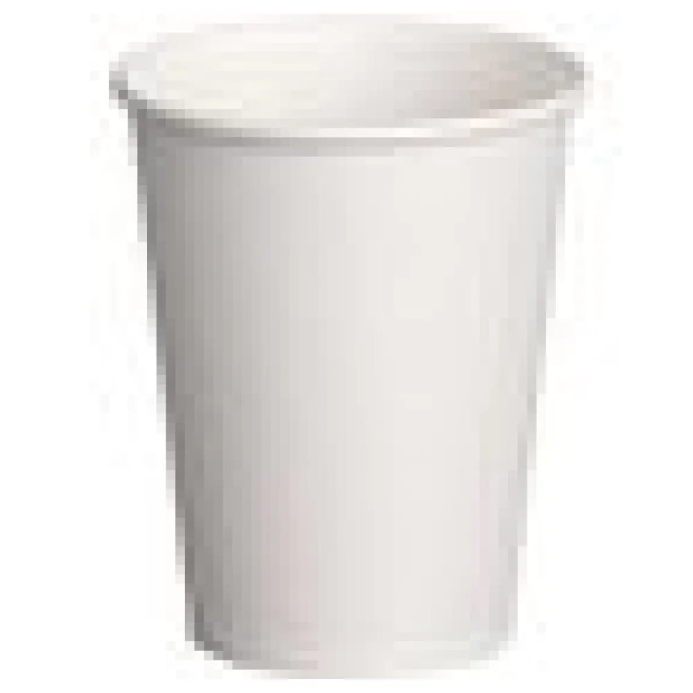 Kaffeebecher 'Coffee To Go' Pappbecher 100% ohne Kunststoff weiß 200ml, 50 Stk. – Bild 4
