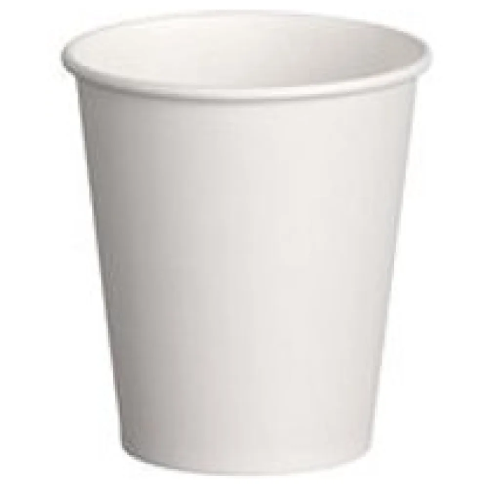 Kaffeebecher 'Coffee To Go' Pappbecher 100% ohne Kunststoff weiß 300ml, 50 Stk. – Bild 3