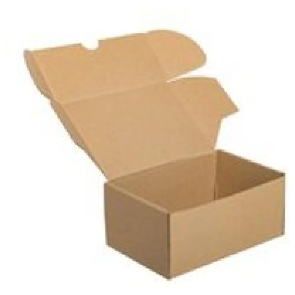 Stülpdeckelkarton DHL-Kleinpaket 176x118x80mm (Außenmaß) braun wiederverwendbar – Bild 3