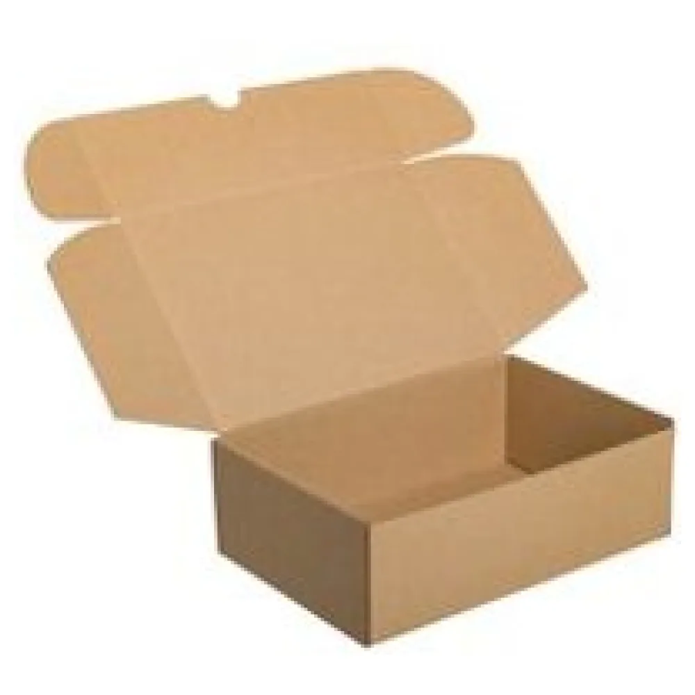 Stülpdeckelkarton DHL-Kleinpaket 241x160x80mm (Außenmaß) braun wiederverwendbar – Bild 3