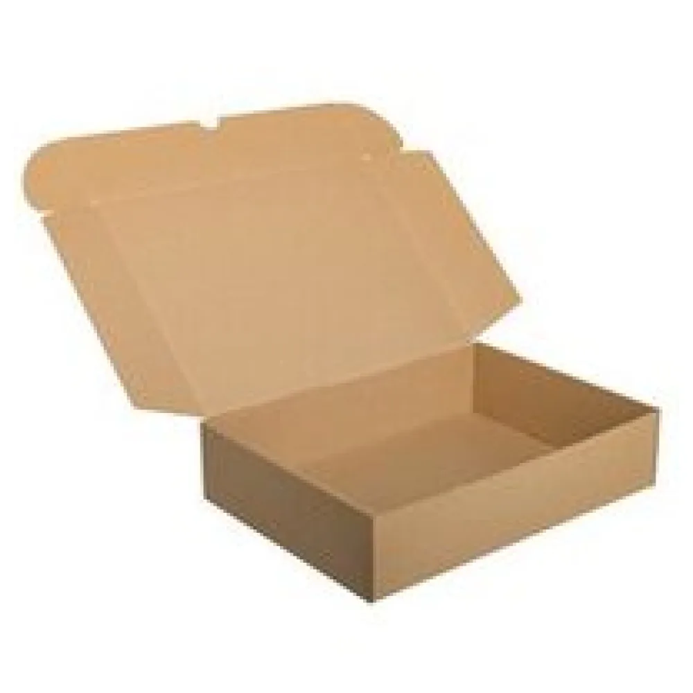 Stülpdeckelkarton DHL-Kleinpaket 346x247x80mm (Außenmaß) braun wiederverwendbar – Bild 3
