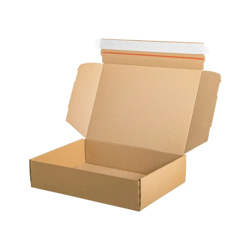 Versandkarton DHL-Kleinpaket 350x250x80mm (Außenmaß) Selbstklebeverschluss & Aufreißfaden – Bild 2