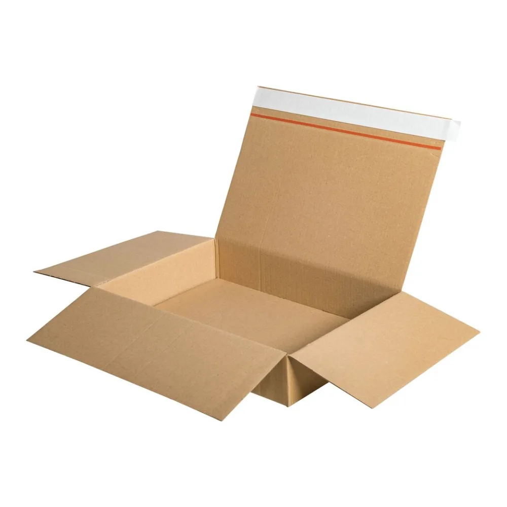 Automatikbodenkarton DHL-Kleinpaket 348x248x78mm (Außenmaß) Selbstklebeverschluss – Bild 2