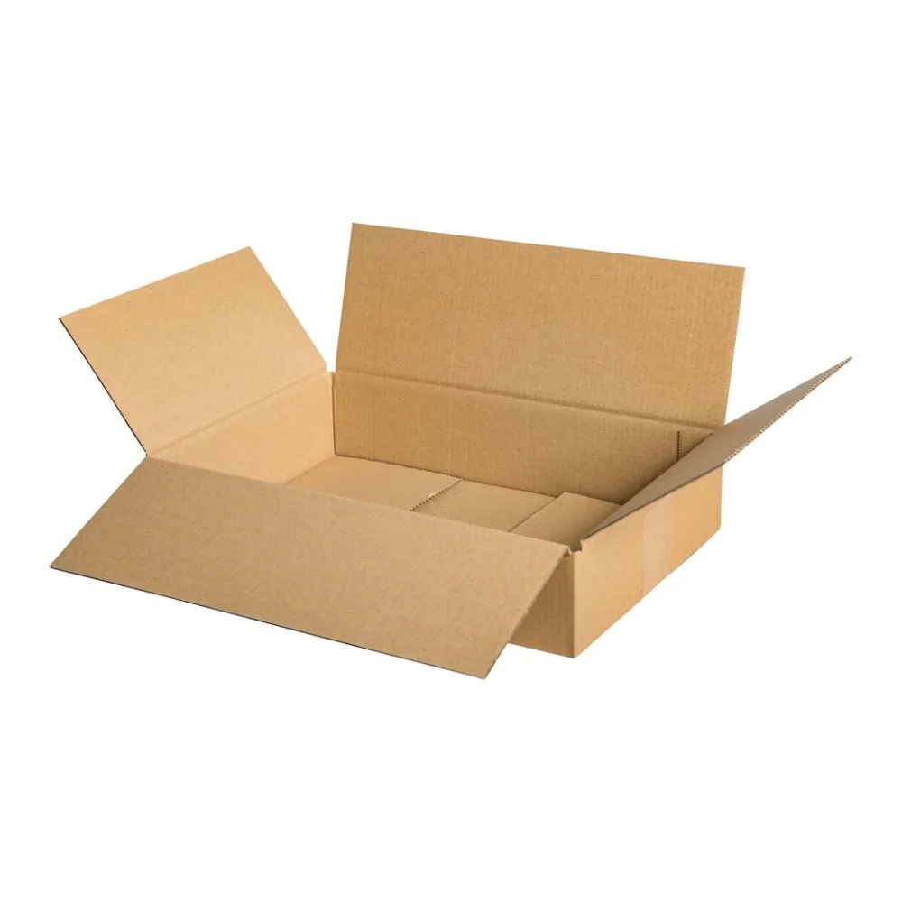 Faltkarton 350x250x80mm (Außenmaß) für DHL-Kleinpaket 1-wellig braun – Bild 2