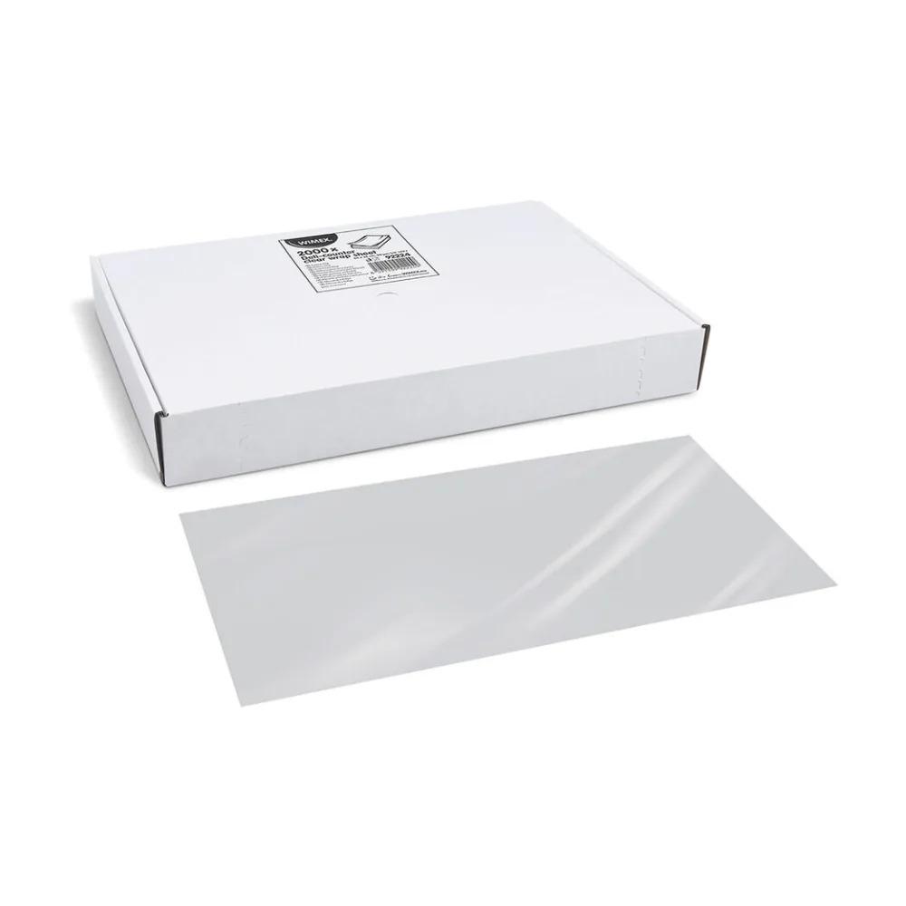 Zuschnitte PP transparent klar 240 x 360mm (1/8 Bogen) Spenderkarton, 2000 Stk. – Bild 2