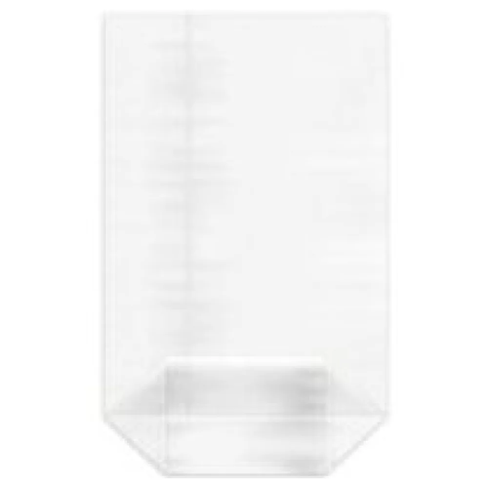 Kreuzbodenbeutel hochtransparent 180 x 300 + 75mm mit verschweißtem Boden, 100 Stk. – Bild 3