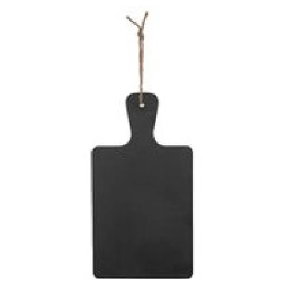 Wand-Kreidetafel "Naturstein" aus Schiefer schwarz zum Aufhängen 15 x 28cm – Bild 3