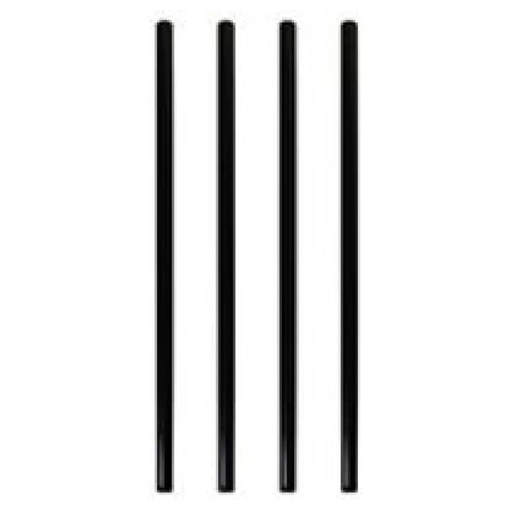 Trinkhalme Strohhalme Kunststoff PP Mehrweg schwarz 240 mm O 8mm, 500 Stk. – Bild 3