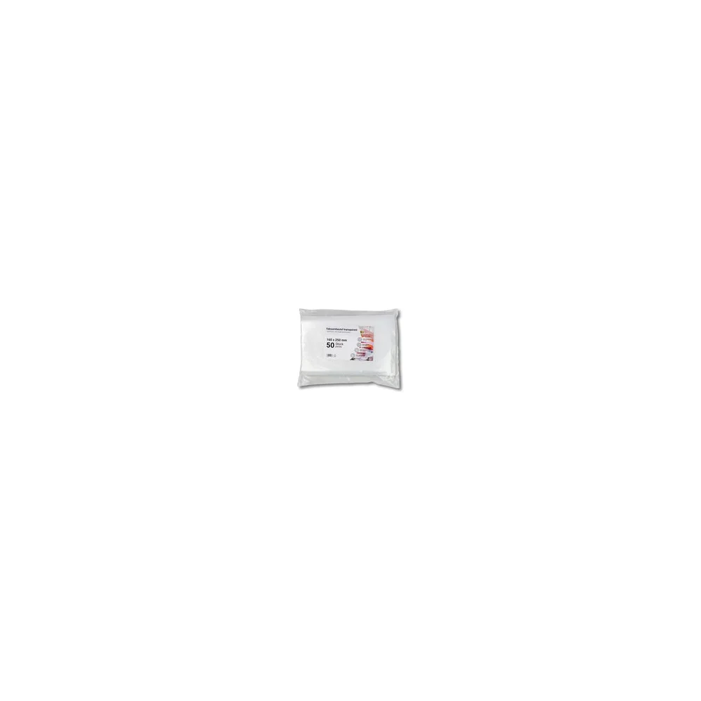 Siegelrandbeutel Vakuumbeutel PA/PE 160 x 250 mm goffriert transparent 90 my, 50 Stk.