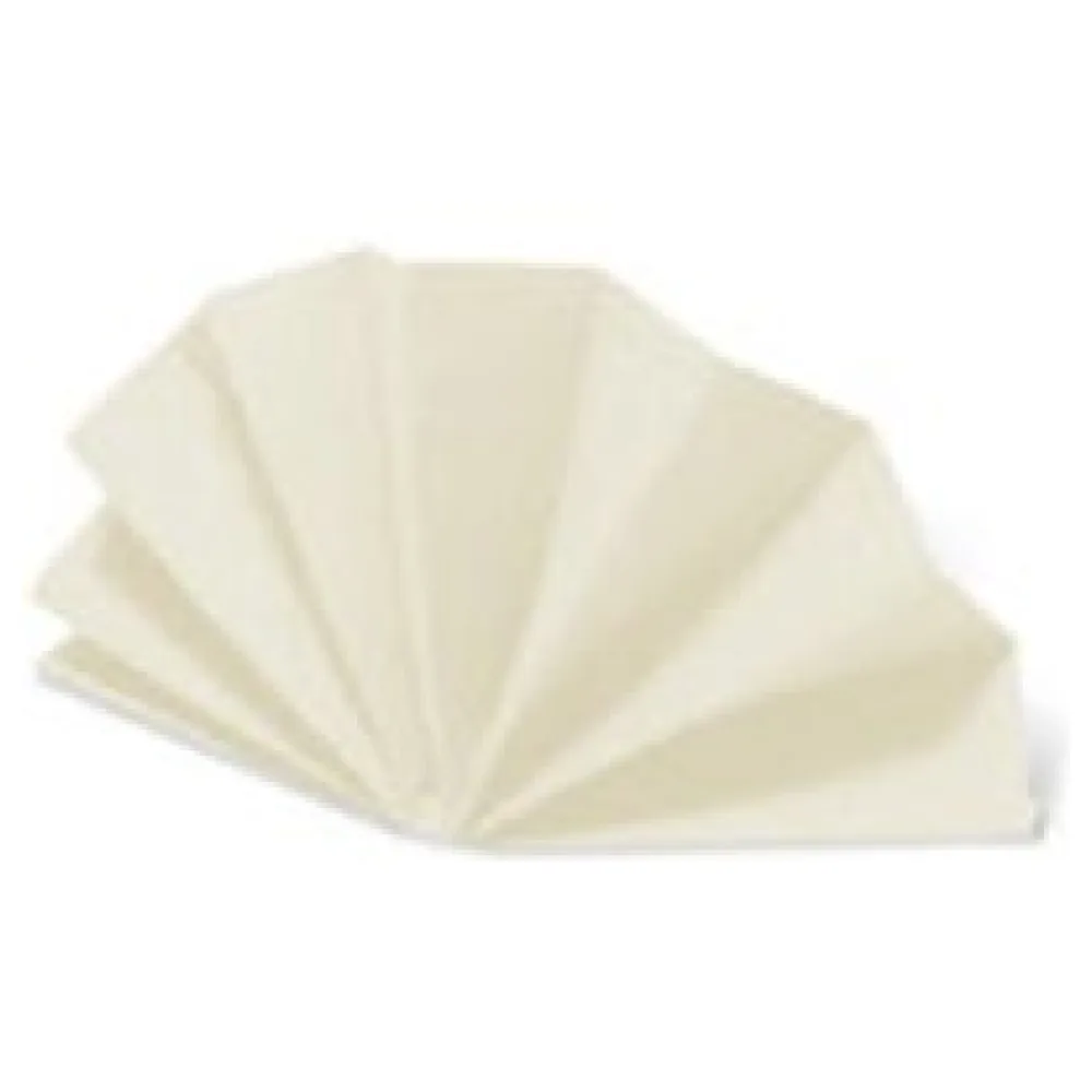 DekoStar Servietten 38 x 38cm champagner, Geprägte Tischservietten Tischdekoration, 50 Stk. – Bild 3