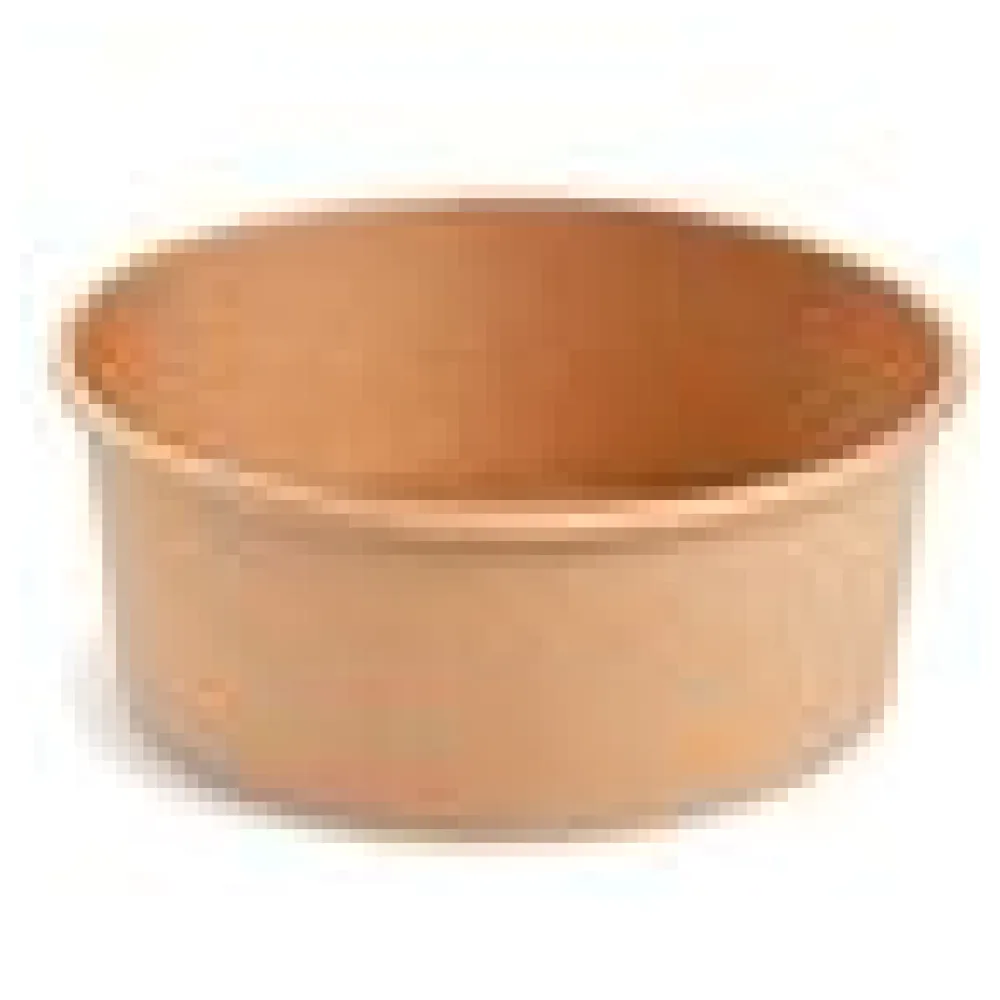 Salatschalen Feinkostschalen braun aus Pappe mit PE beschichtet 750ml O150mm, 50 Stk. – Bild 4