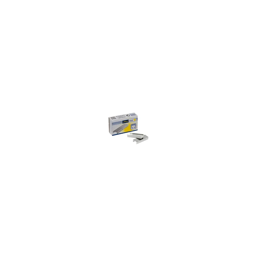 Heftklammern silber verzinkt N10 (20 packs je 1000 Stk) = 20000 Stk.