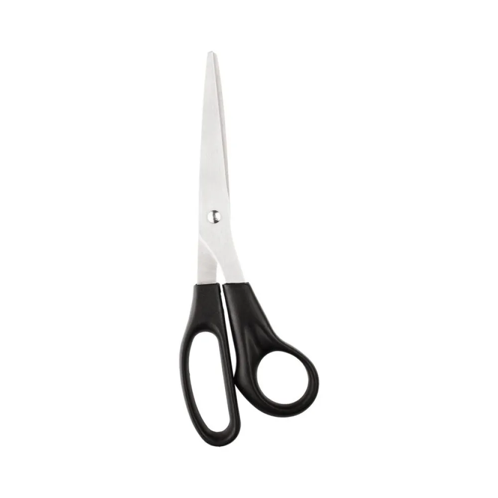Universalschere 21cm lang mit Kunststoffgriff schwarz – Bild 2