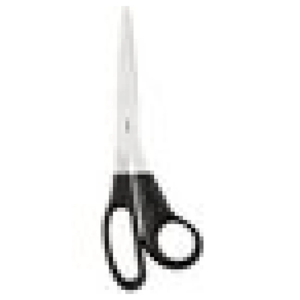 Universalschere 21cm lang mit Kunststoffgriff schwarz – Bild 4