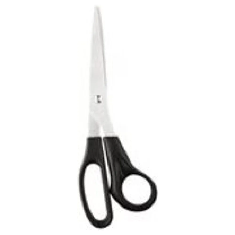 Universalschere 25,5 cm lang mit Kunststoffgriff schwarz – Bild 3