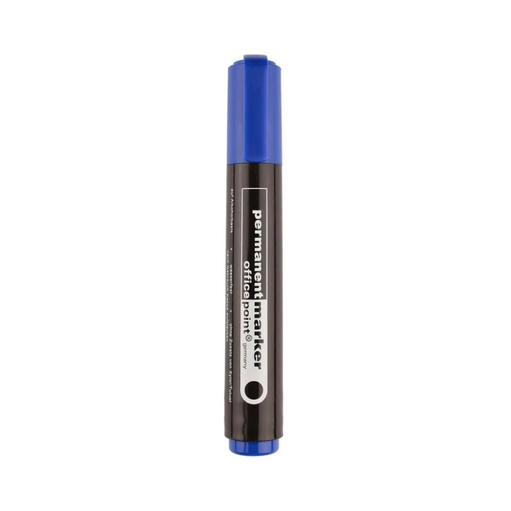 Permanent Marker 1-5 mm Rundspitze blau, 10 Stk. – Bild 2