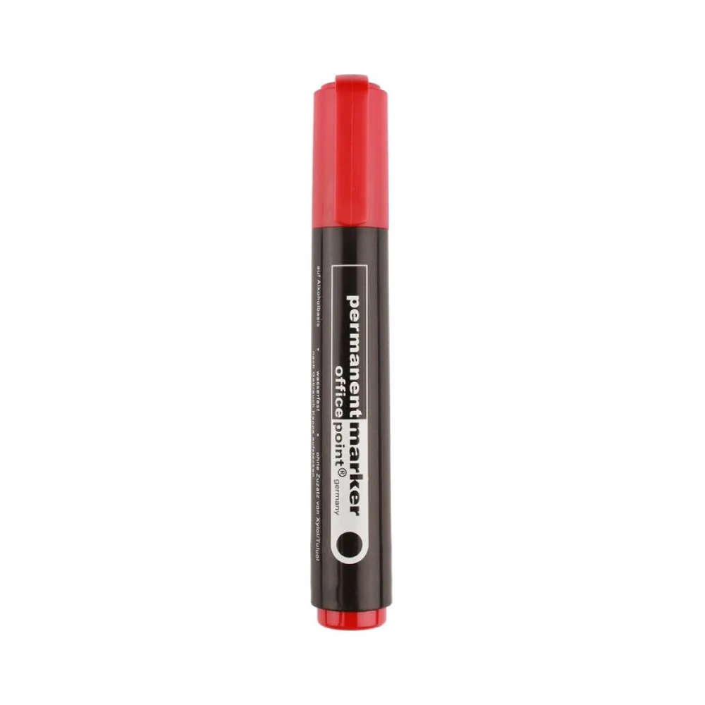 Permanent Marker 1-5 mm Rundspitze rot, 10 Stk. – Bild 2