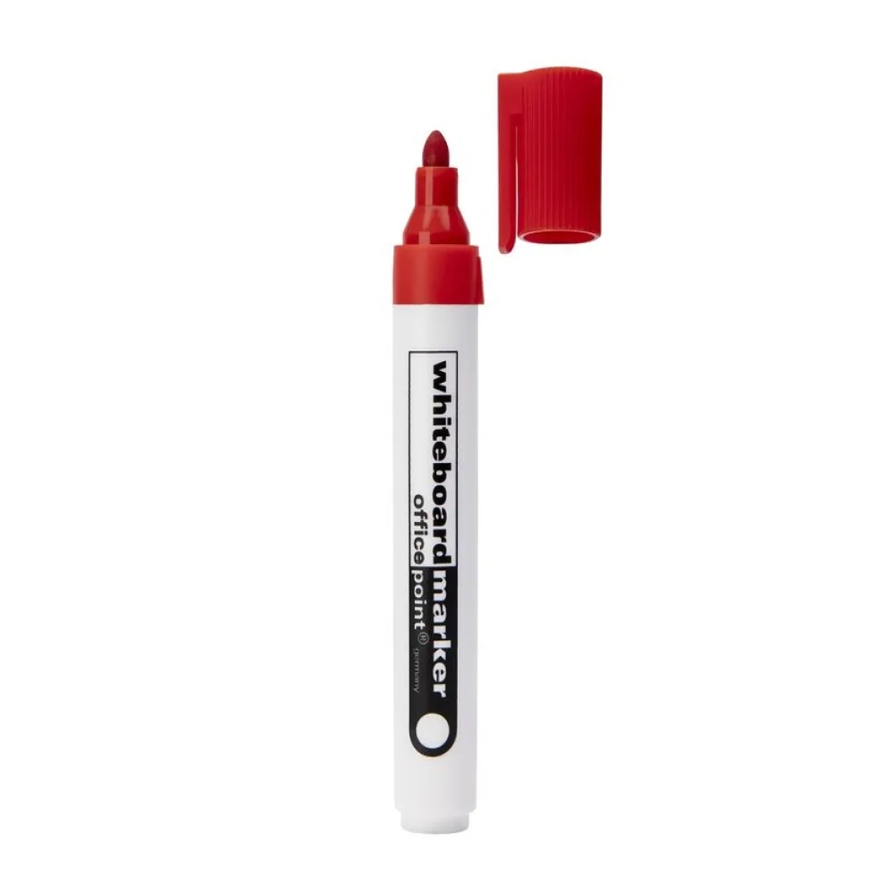 Whiteboard Marker 1-5mm Rundspitze rot, 10 Stk. – Bild 2