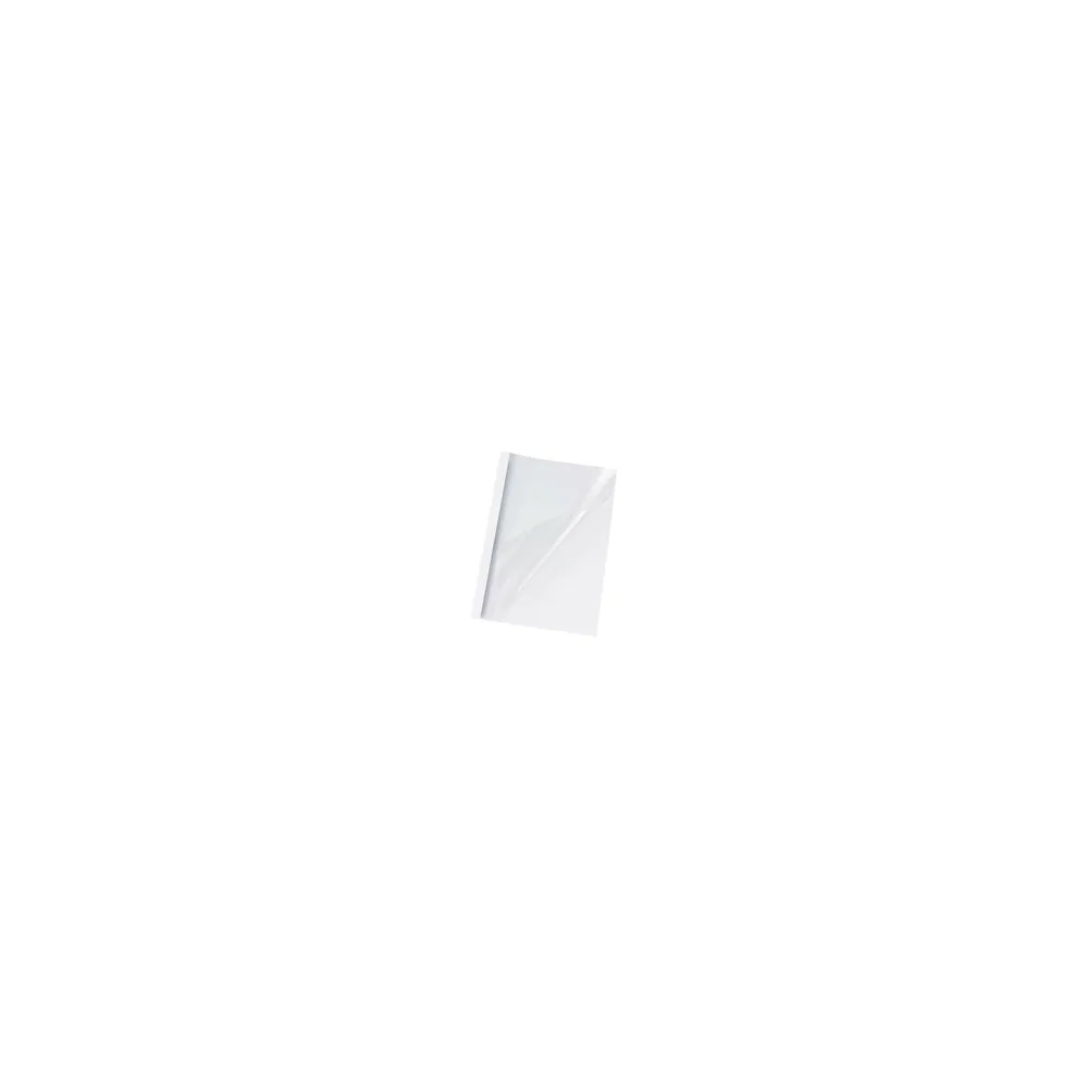 Thermobindemappen A4, 12mm für 120 Blatt, weiß, 10 Stk.