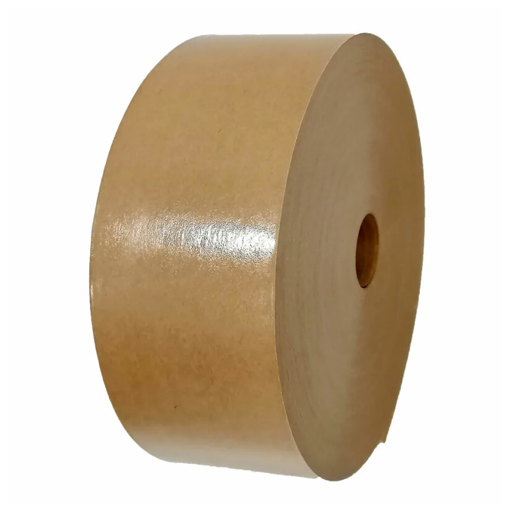 Nassklebeband kernlos 70 x 200m, 70 g/m2 Papier Natur braun – Bild 2