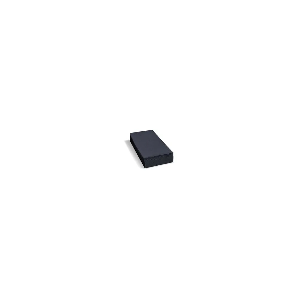Servietten 33 x 33 cm 1/8 -Kopffalz, 2-lagig schwarz, 250 Stk.
