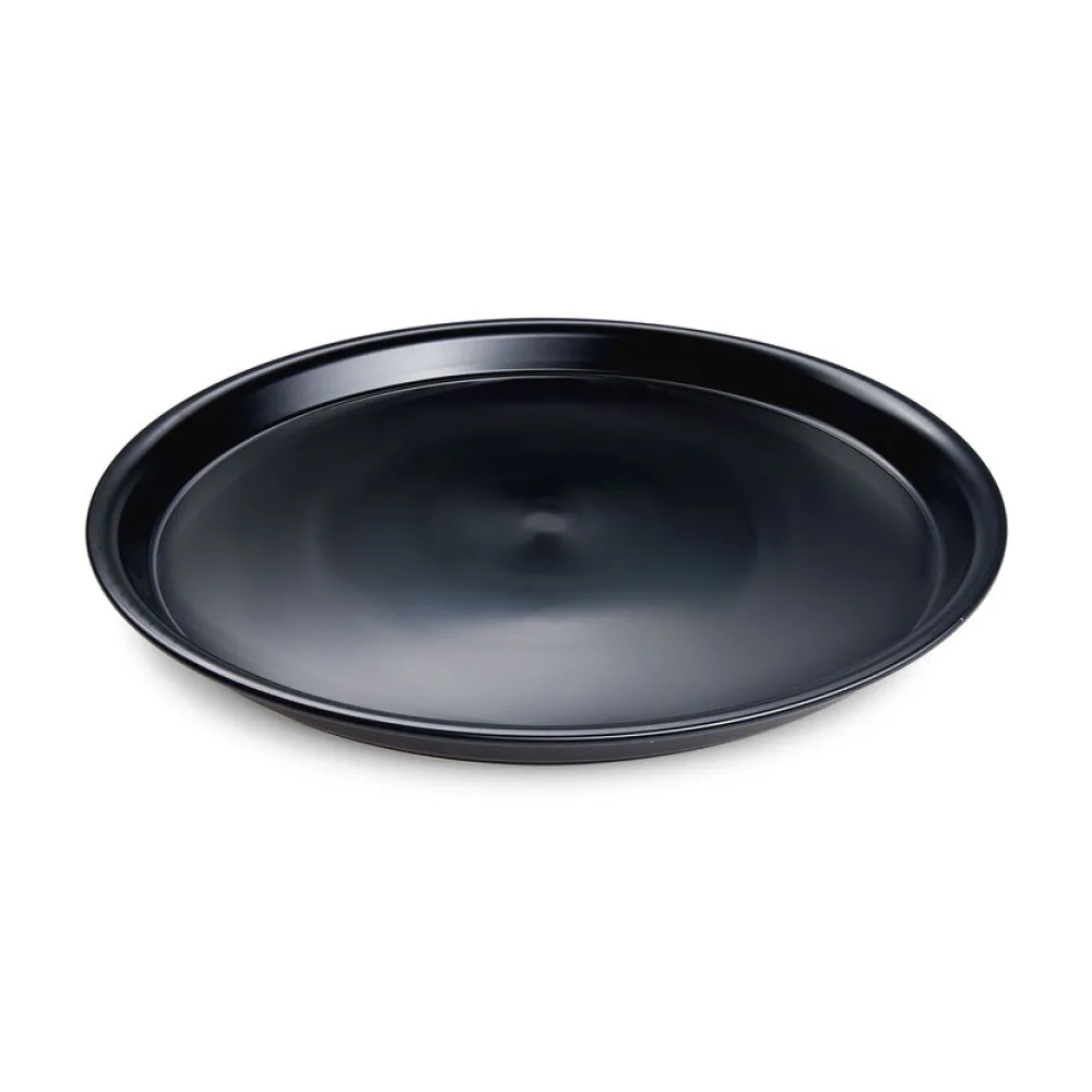 Gastro Serviertablett rund schwarz O37 x 3 cm – Bild 2
