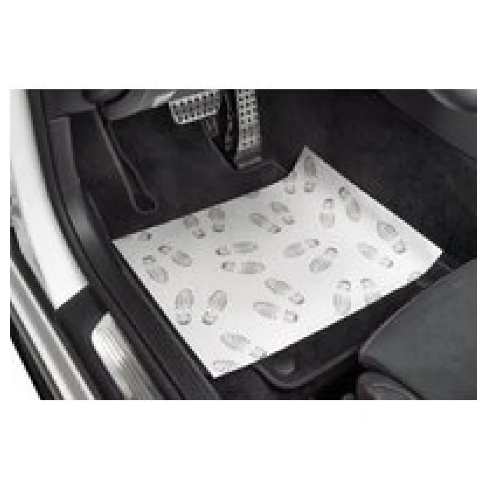 Fußraumschoner Einweg-Fußmatten Folienbeschichtetes Papier bedruckt 380mm x 500mm, 250 Stk. – Bild 3