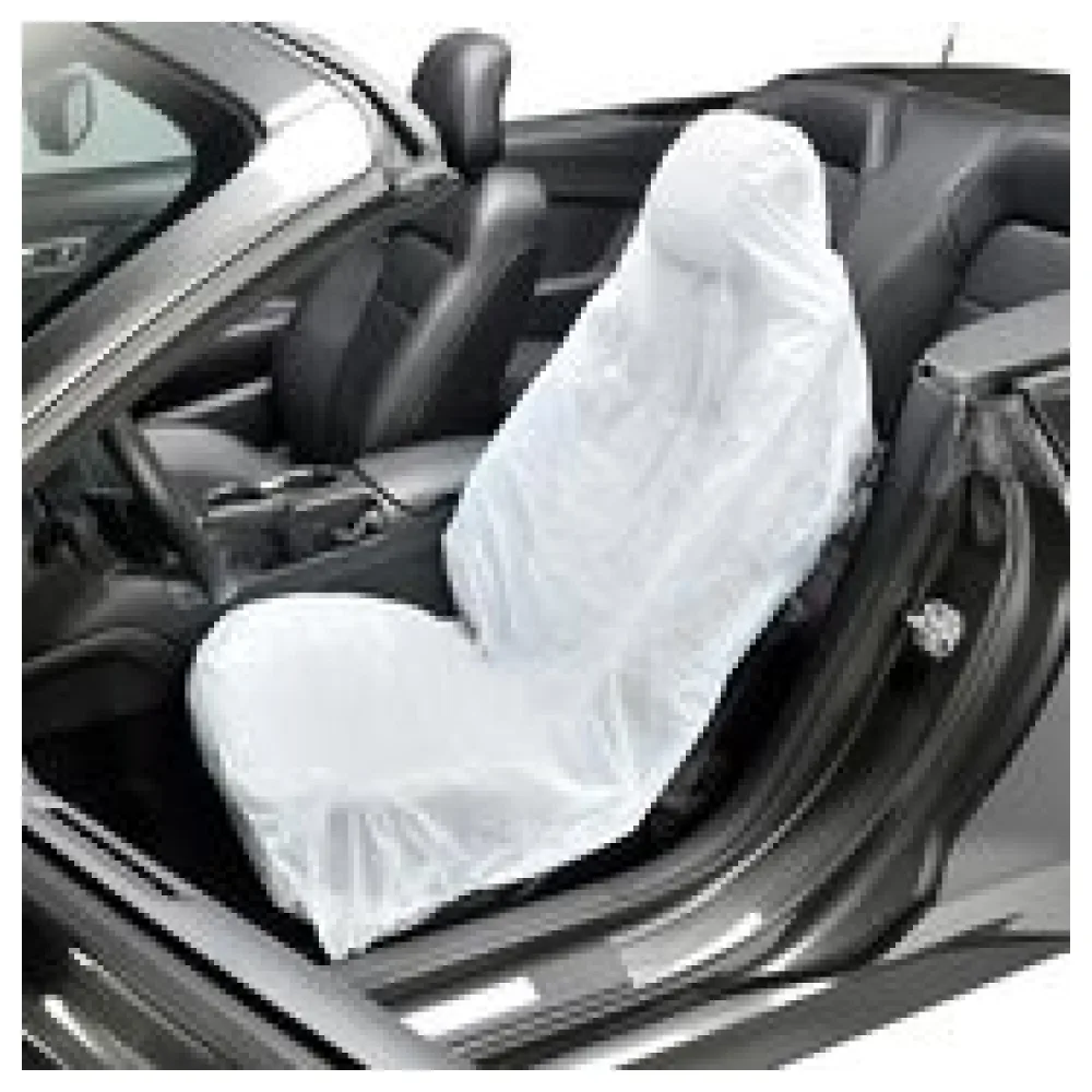 Sitzschoner Einweg-Sitzbezug PKW weiß 1350 x 820 mm 10my, auf Rolle, 100 Stk.