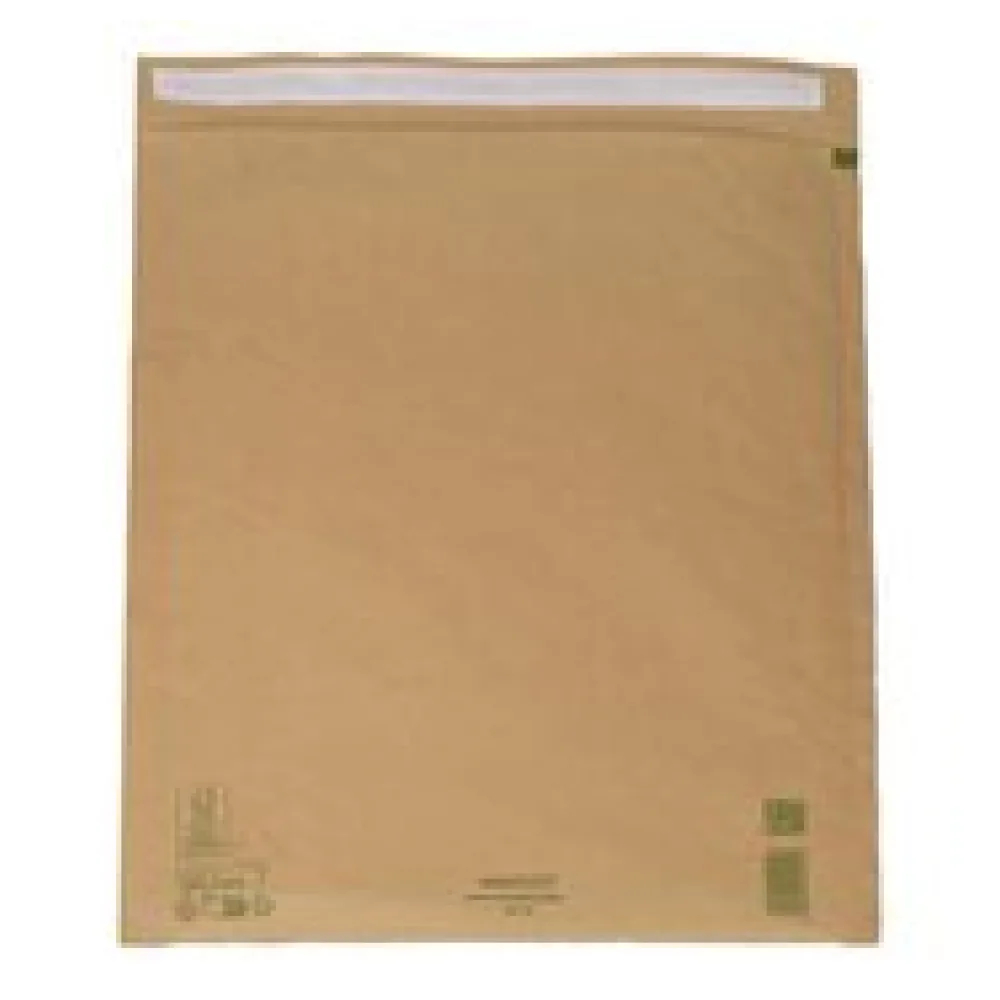 AROFAIR Papierpolstertaschen 370x480+50mm 100% Recycling, Ersatz für Luftpolstertaschen