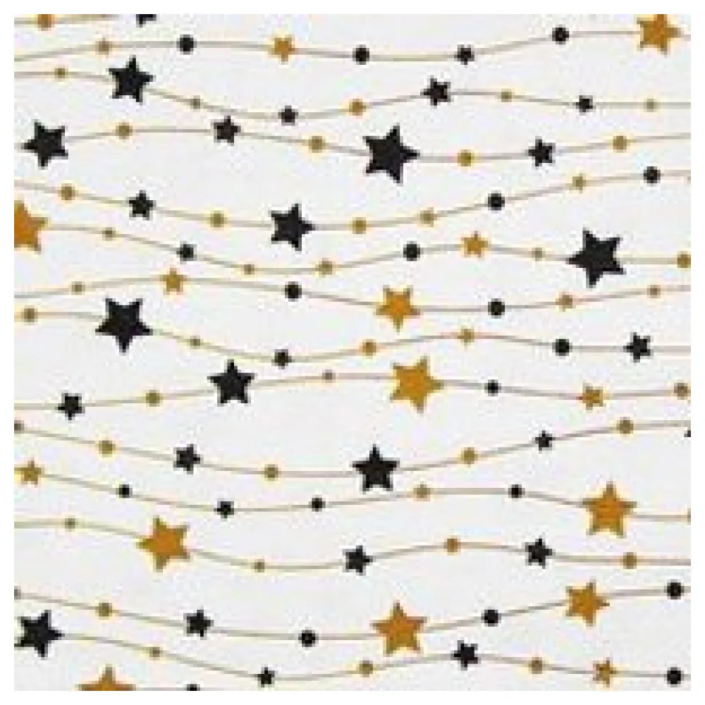 Weihnachtsservietten 3-lagig 33 x 33 cm Sterne, 20 Stk. – Bild 3