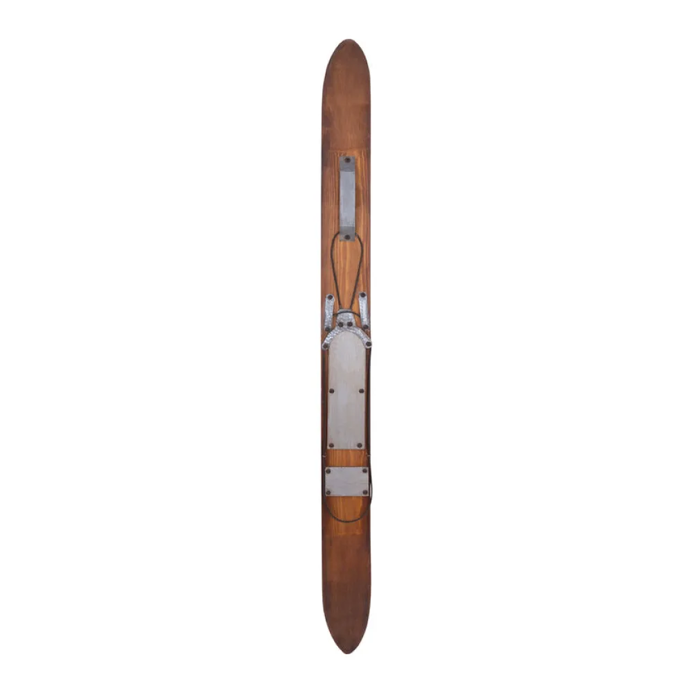 Ski "Vintage", Deko zum Hängen aus Holz 110cm – Bild 2