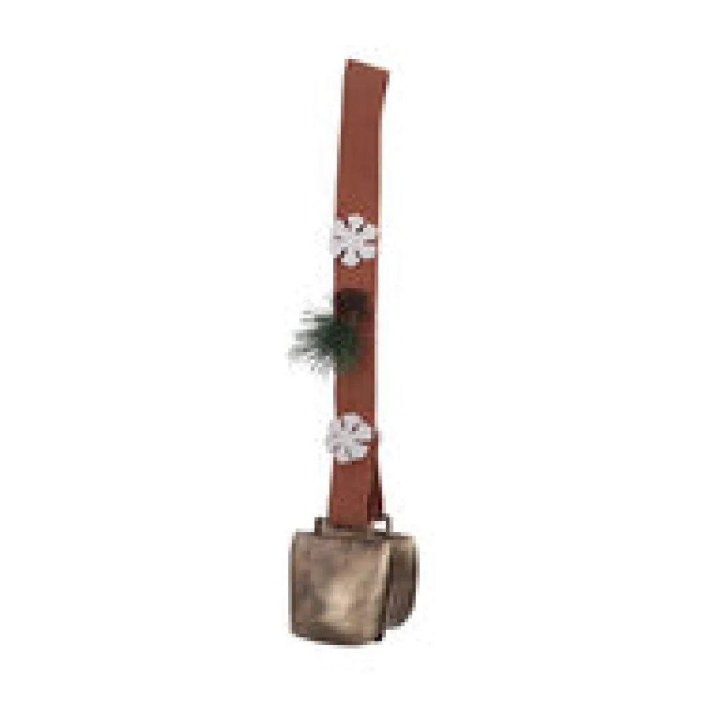 Glocken aus Metall, Deko zum Hängen gold 50cm