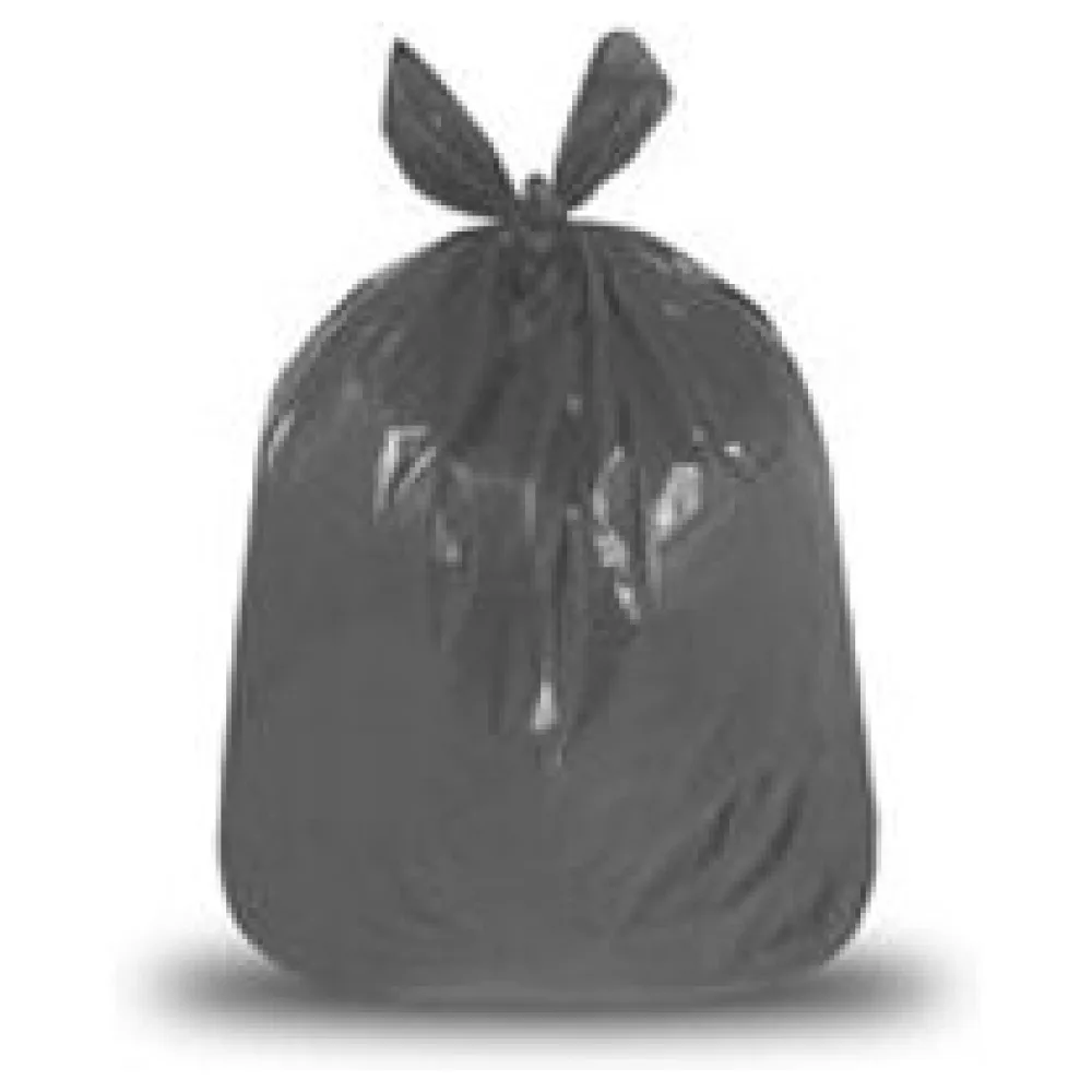 Mülleimerbeutel 30 Liter, 50 x 60 cm gerollt schwarz, stark, 500 Stk. – Bild 3