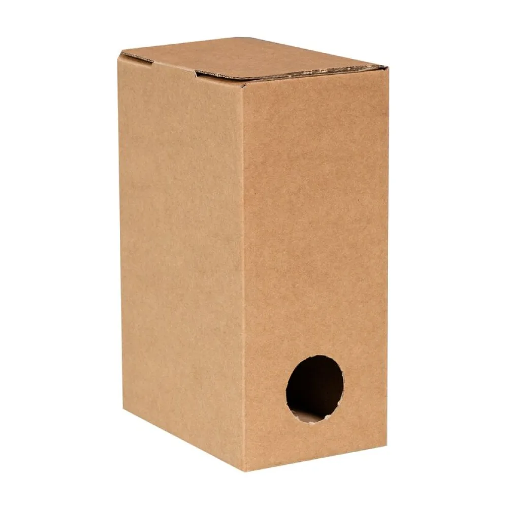 Karton für Bag in Box 1,5 Liter 133x88x196mm, braun – Bild 2