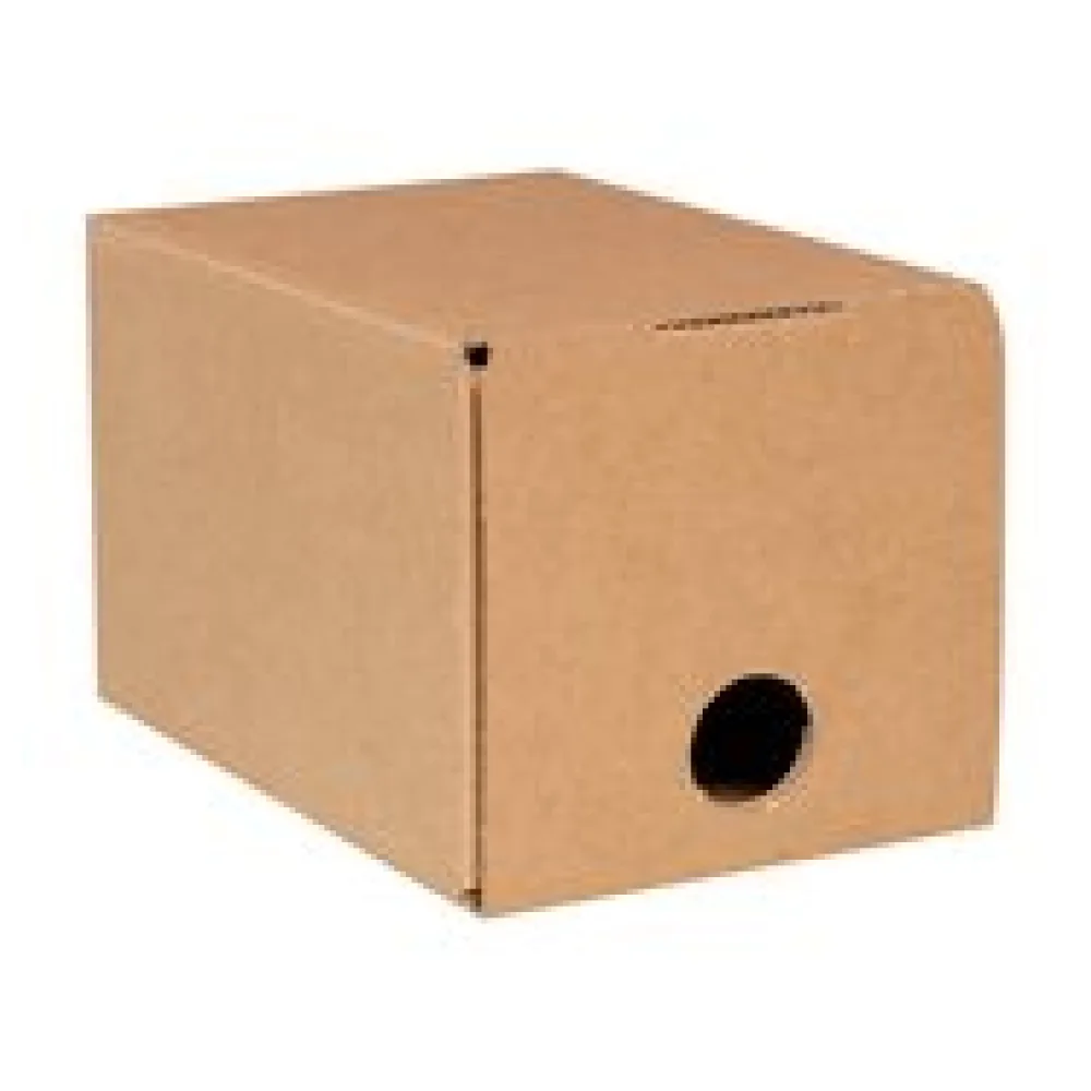 Karton für Bag in Box 3 Liter 148x139x230mm, braun