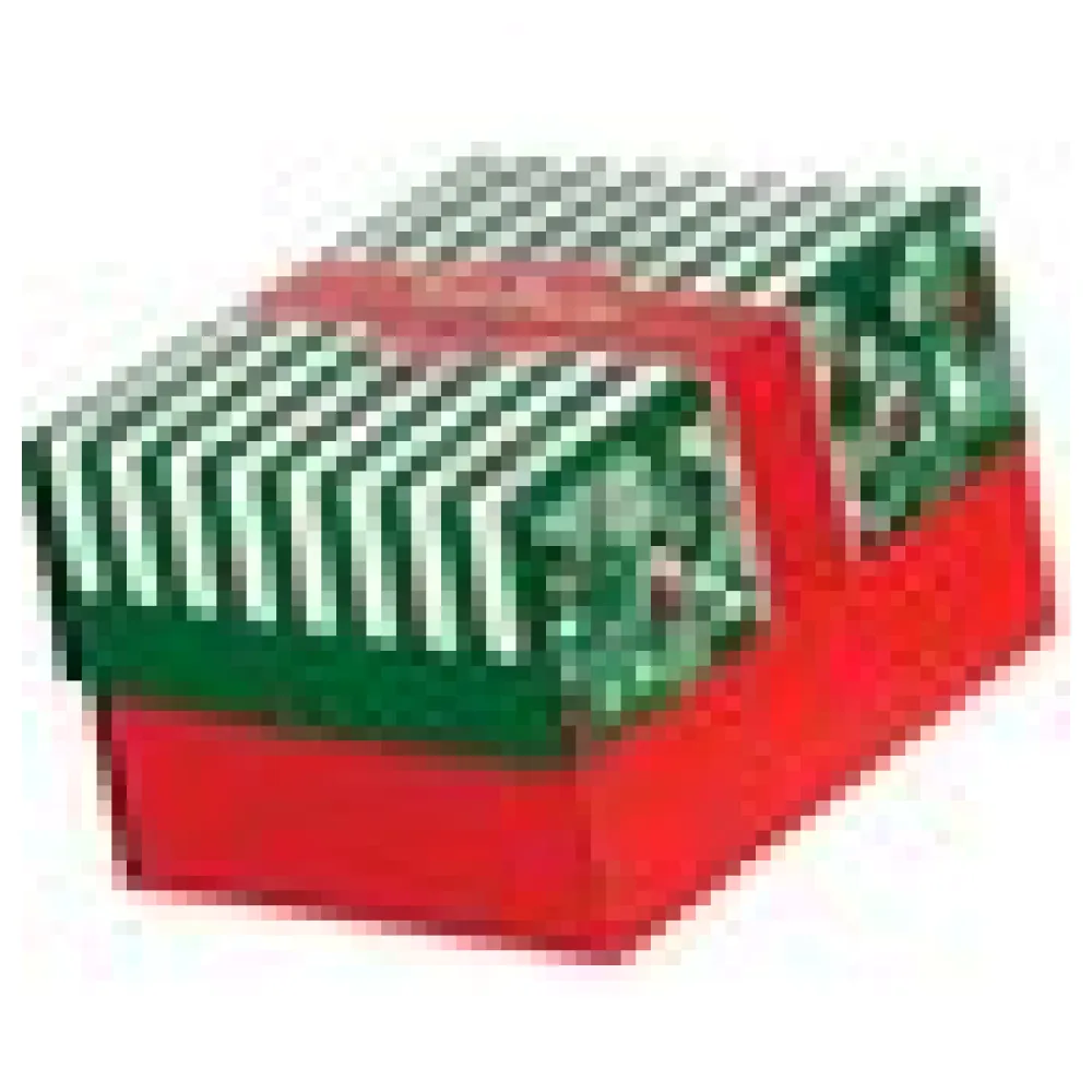 Keksbox Gebäckkarton mit Alubeschichtung "Weihnachten" 130 x 100 x 80mm, 220 Stk. – Bild 4