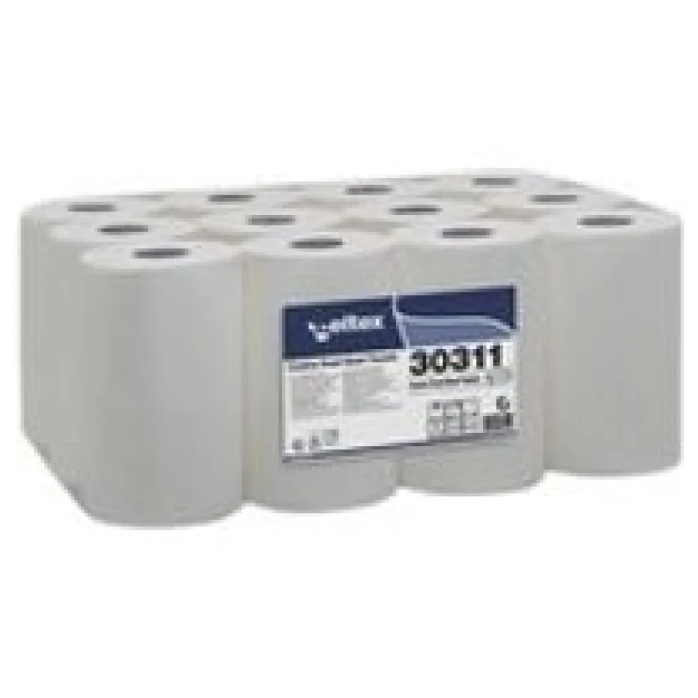 Mini Innenabrollung 1-lagig Zellstoff 20cm x 115m, 12 Rollen – Bild 3