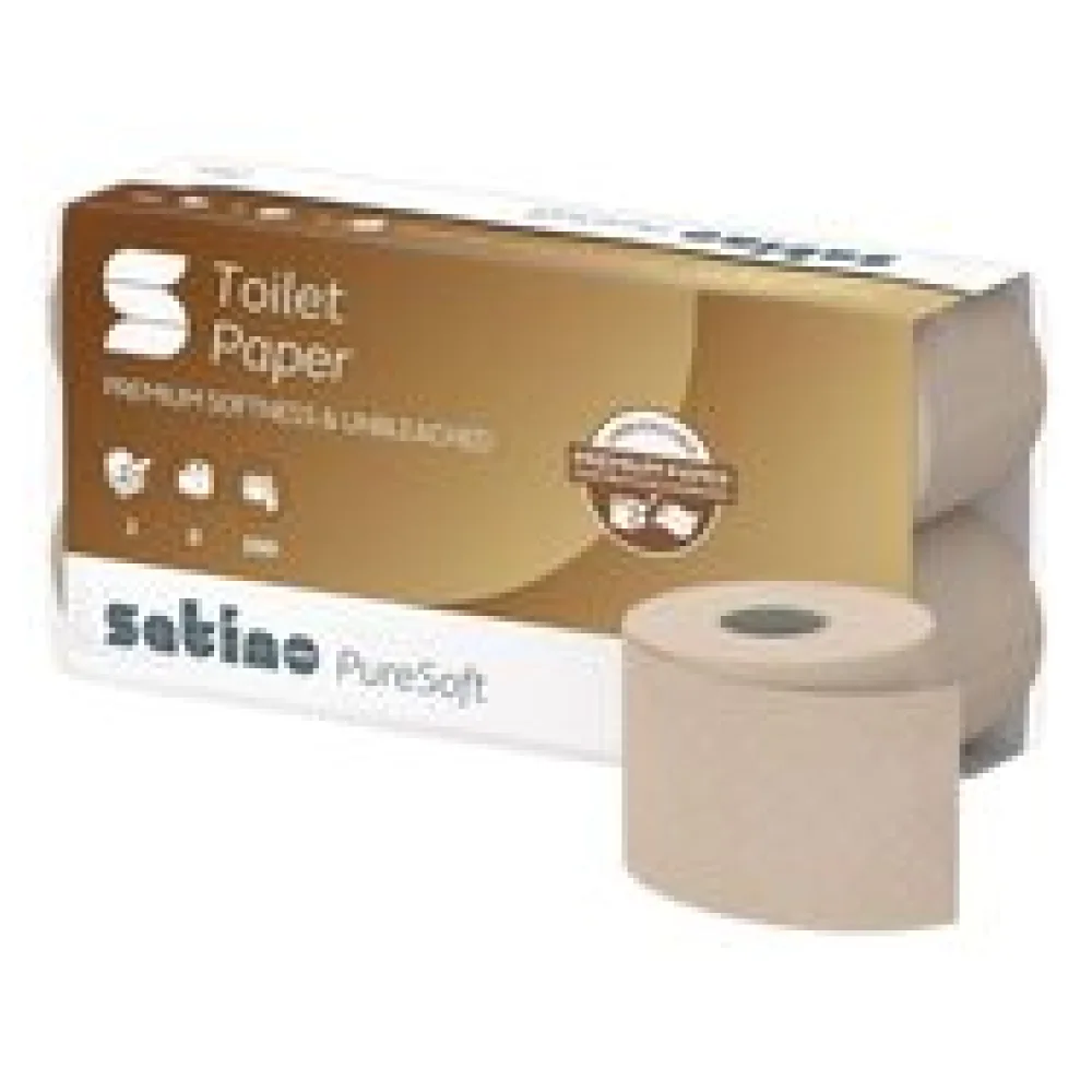 Smart Toilettenpapier 3-lagig aus 100% recyceltem Karton System MT1, 64 Rollen je 250 Blatt