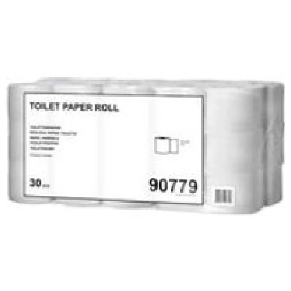 Toilettenpapier 2-lagig 10x11,5 cm, 30 Rollen je 400 Blatt – Bild 3