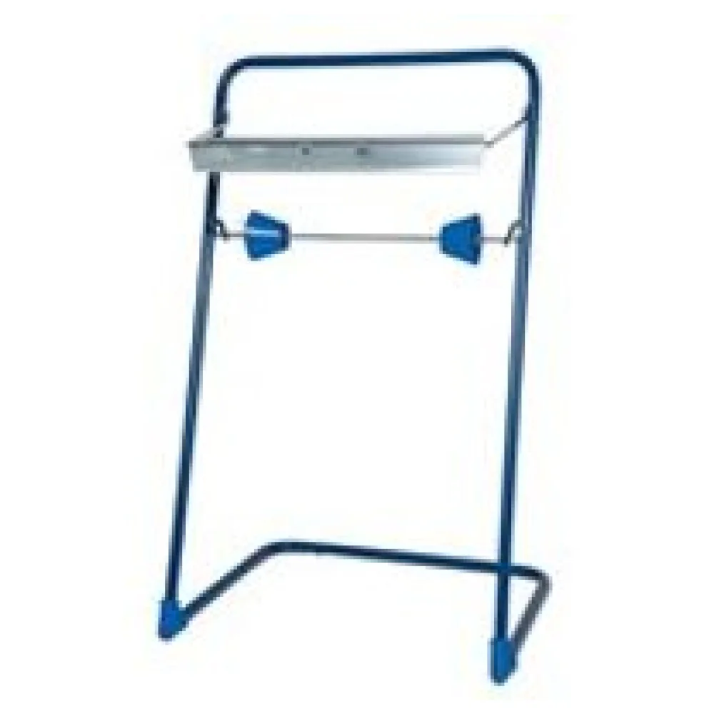 Putzpapierspender Standgerät blau 500x405x840mm bis max. 40cm Rollen – Bild 3