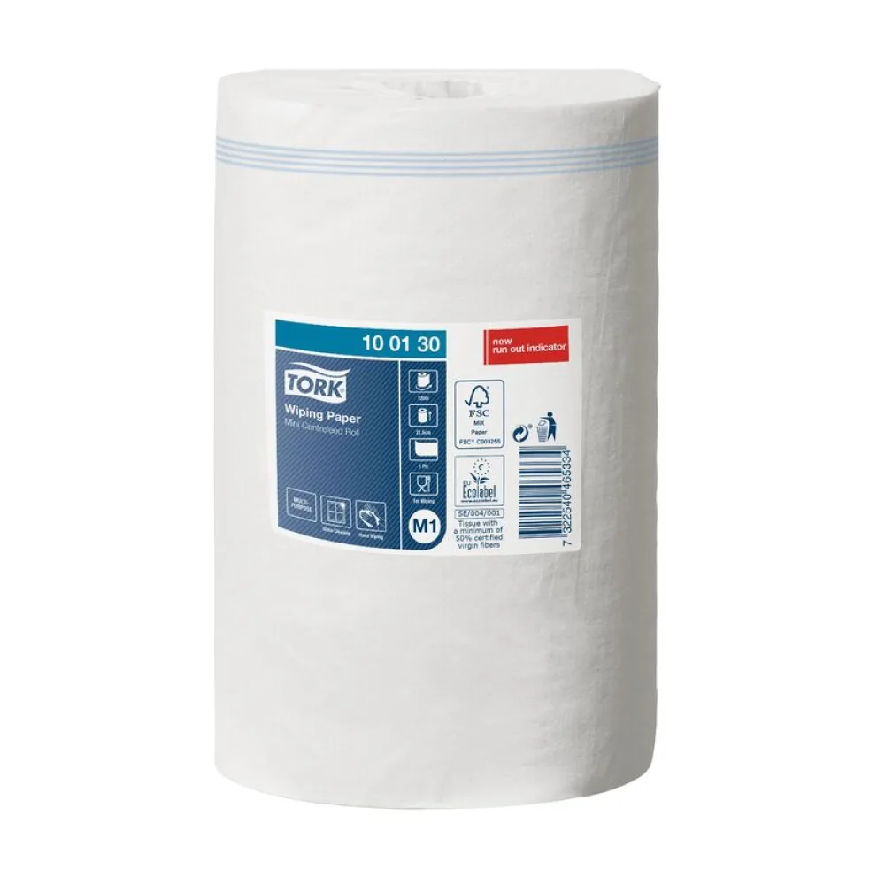 Mini Innenabrollung 1-lagig 21,5cm Zellstoff Mix unperforiert, 11 Rollen je 120m – Bild 2