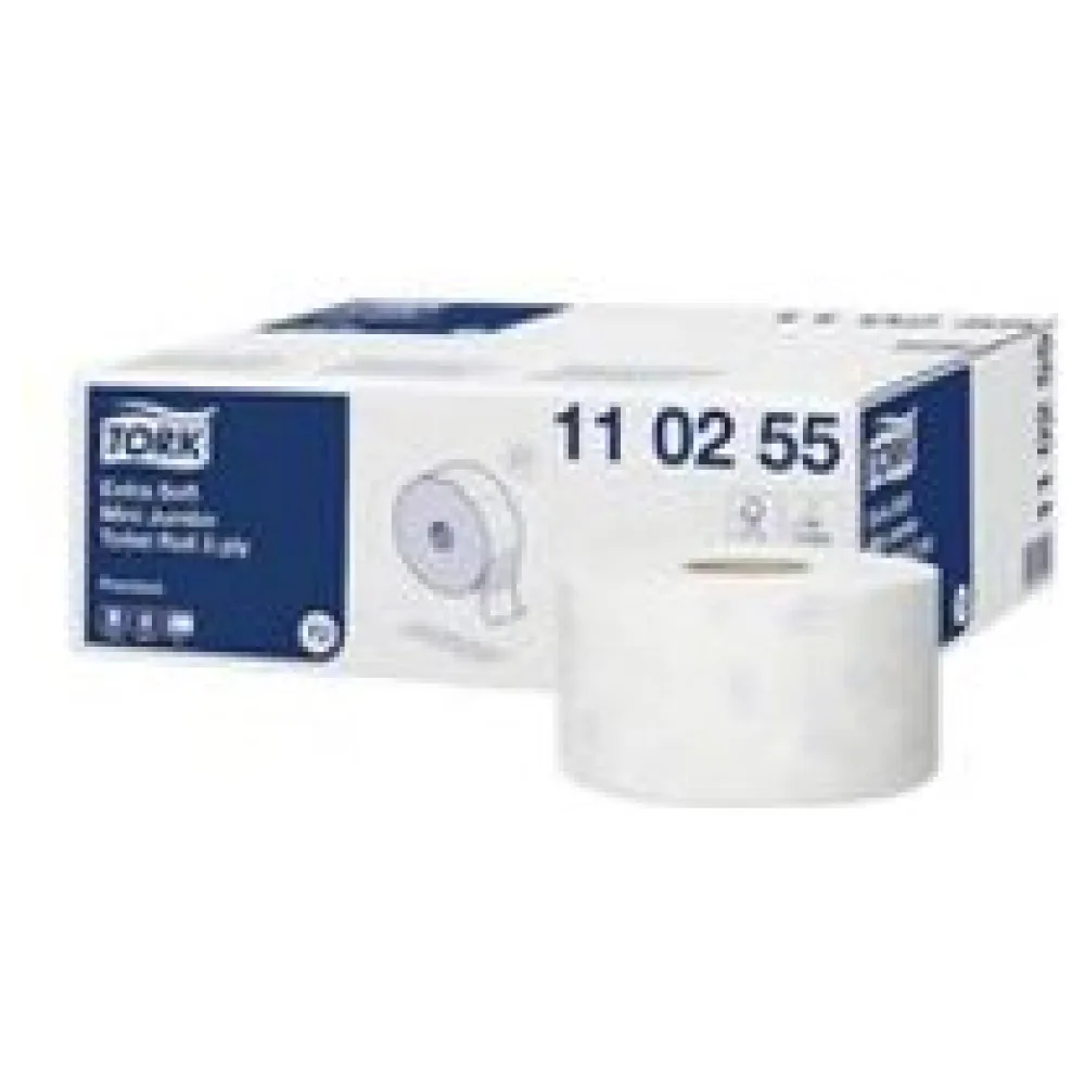 Mini Jumbo Toilettenpapier Recycling Premium 3-lagig, 12 Rollen je 120m – Bild 3