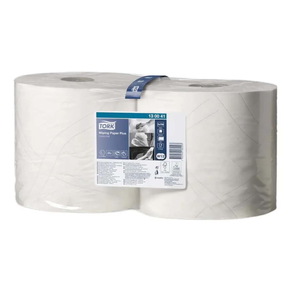 Advanced Wischtuch 2-lagig 750 Blatt hybrid 23,5 x 34 cm, 2 Rollen je 255 m – Bild 2